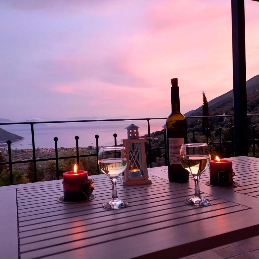 Вилла Vasiliki View Agios Petros  Экстерьер фото